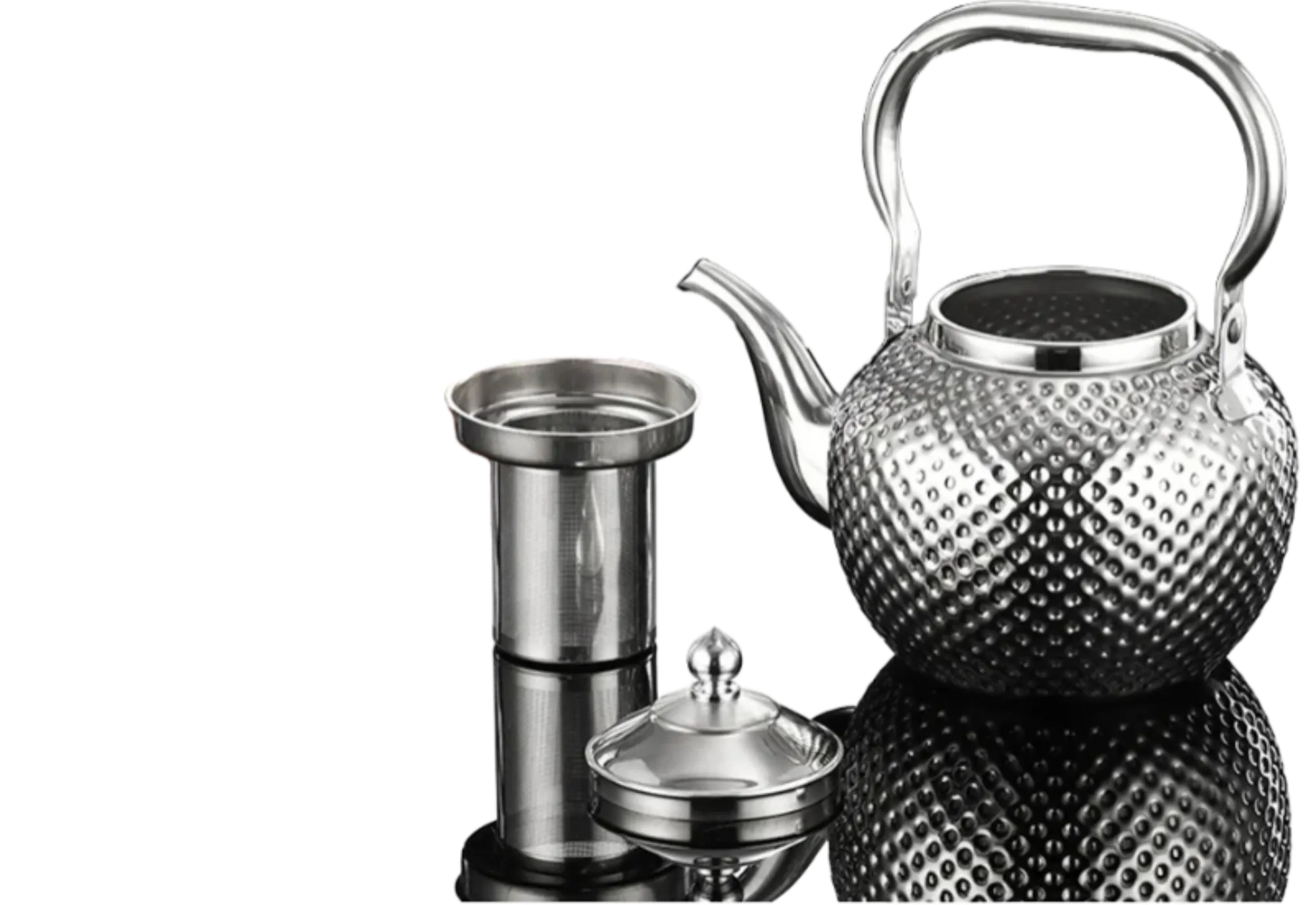 Bouilloire vintage 1,8 litre en acier inoxydable