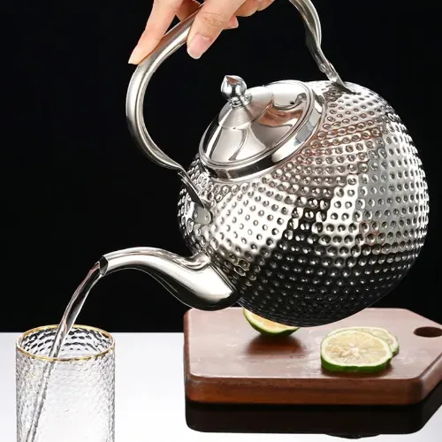Bouilloire vintage 1,8 litre en acier inoxydable
