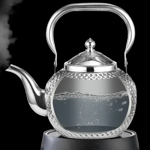Bouilloire vintage acier