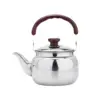 Bouilloire vintage en acier inoxydable