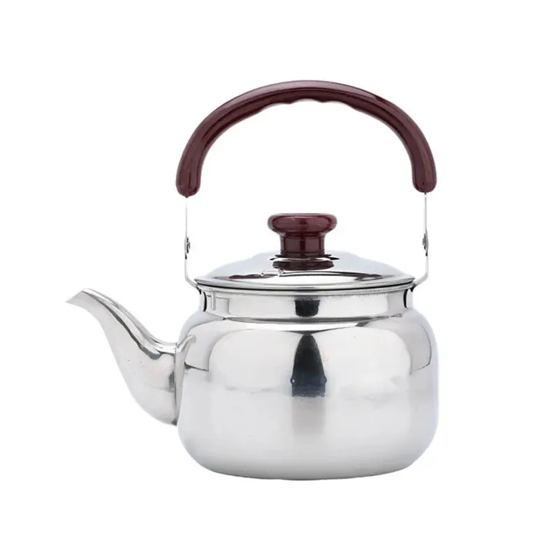 Bouilloire vintage en acier inoxydable