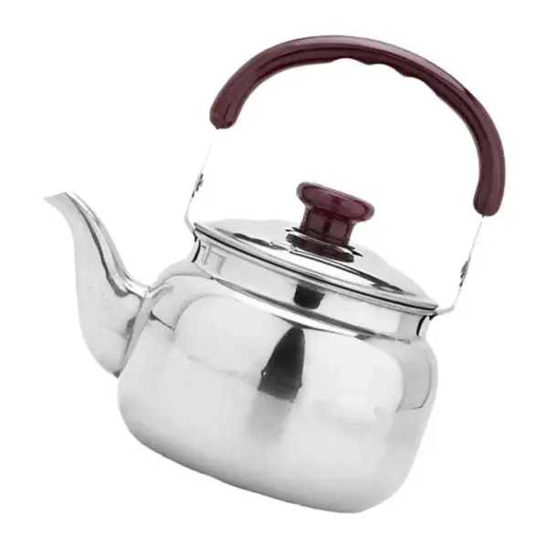 Bouilloire vintage en acier inoxydable